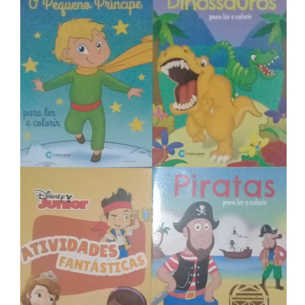 Livro - Coleção Ler e Colorir