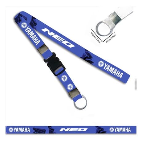 Chaveiro Moto Yamaha Neo Yamaha C0741p Com Argola E Engate