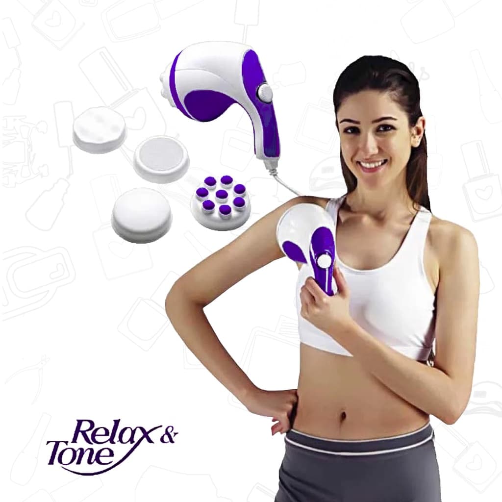 Massageador Orbital para Corpo Relax & Spin Tone Original Envio Imediato