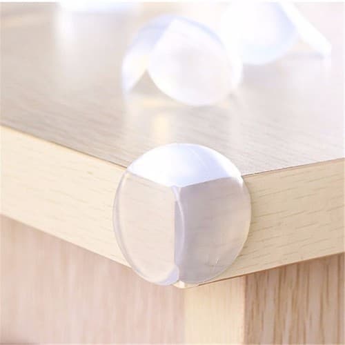 Protetor De Quina Para Criança - Plástico - 5 Unidades - silicone para quina de móveis proteção para idosos