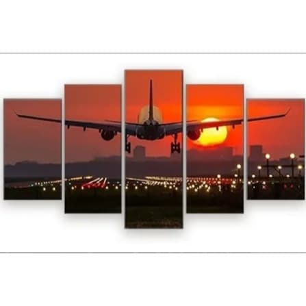 Quadros Para Decoração Avião Boeing Cozinha Quarto Cozinha