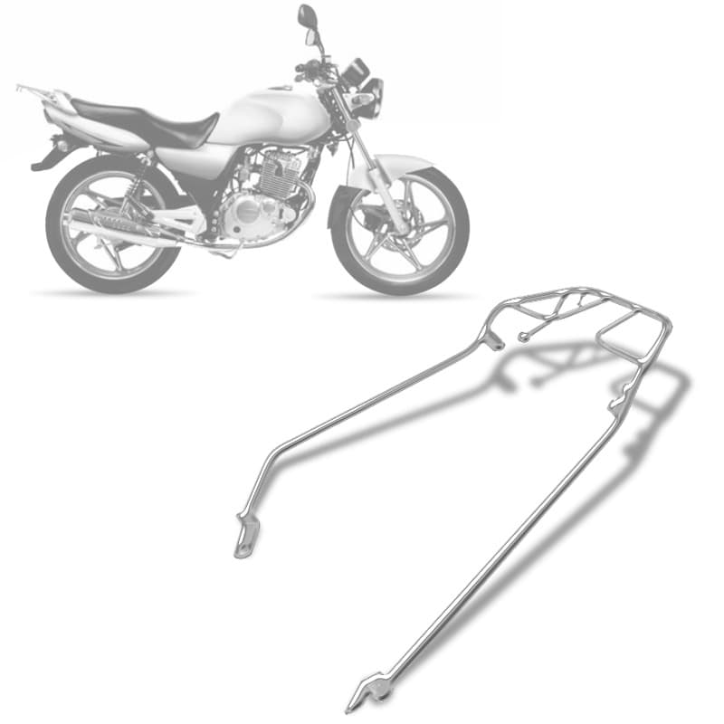 Suporte Baú Bagageiro Churrasquera Pro Tork Sansão Sundown Max 125 2004 À 2011 Reforçado