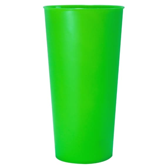 Kit 50 Copos Ecológicos Pp 550ml - Resistentes Várias Cores