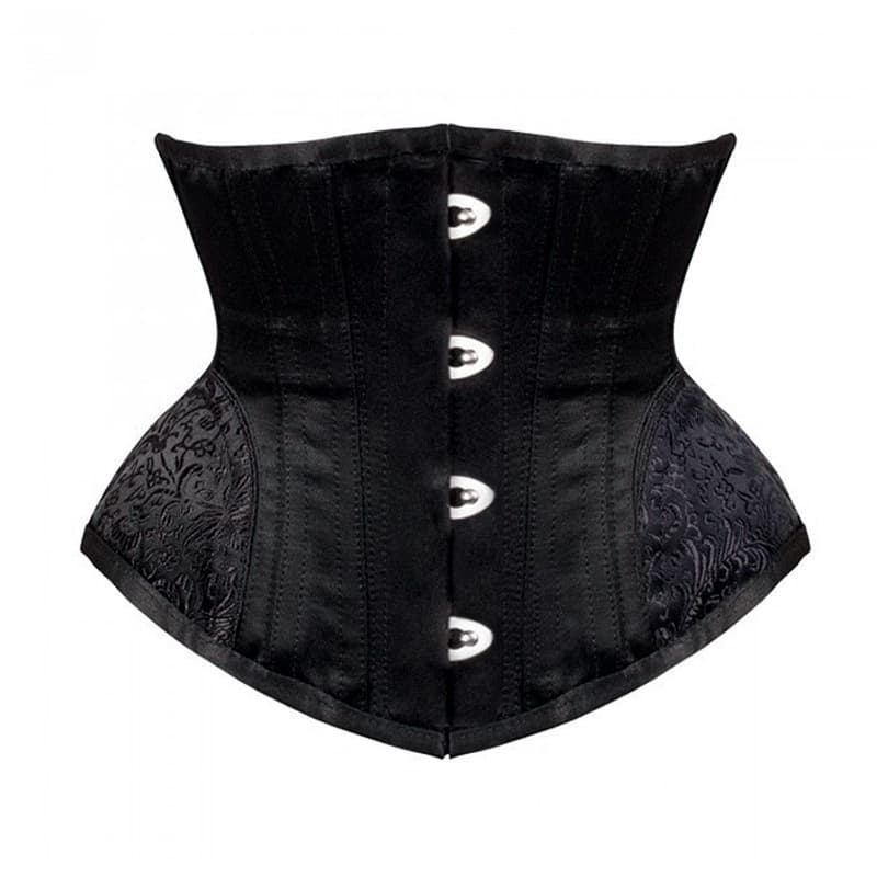 WECHERY Underbust Corset Roupa Íntima Feminina Cintura Emagrecimento Modelador De Corpo Para Mulheres Espartilho Com Cad