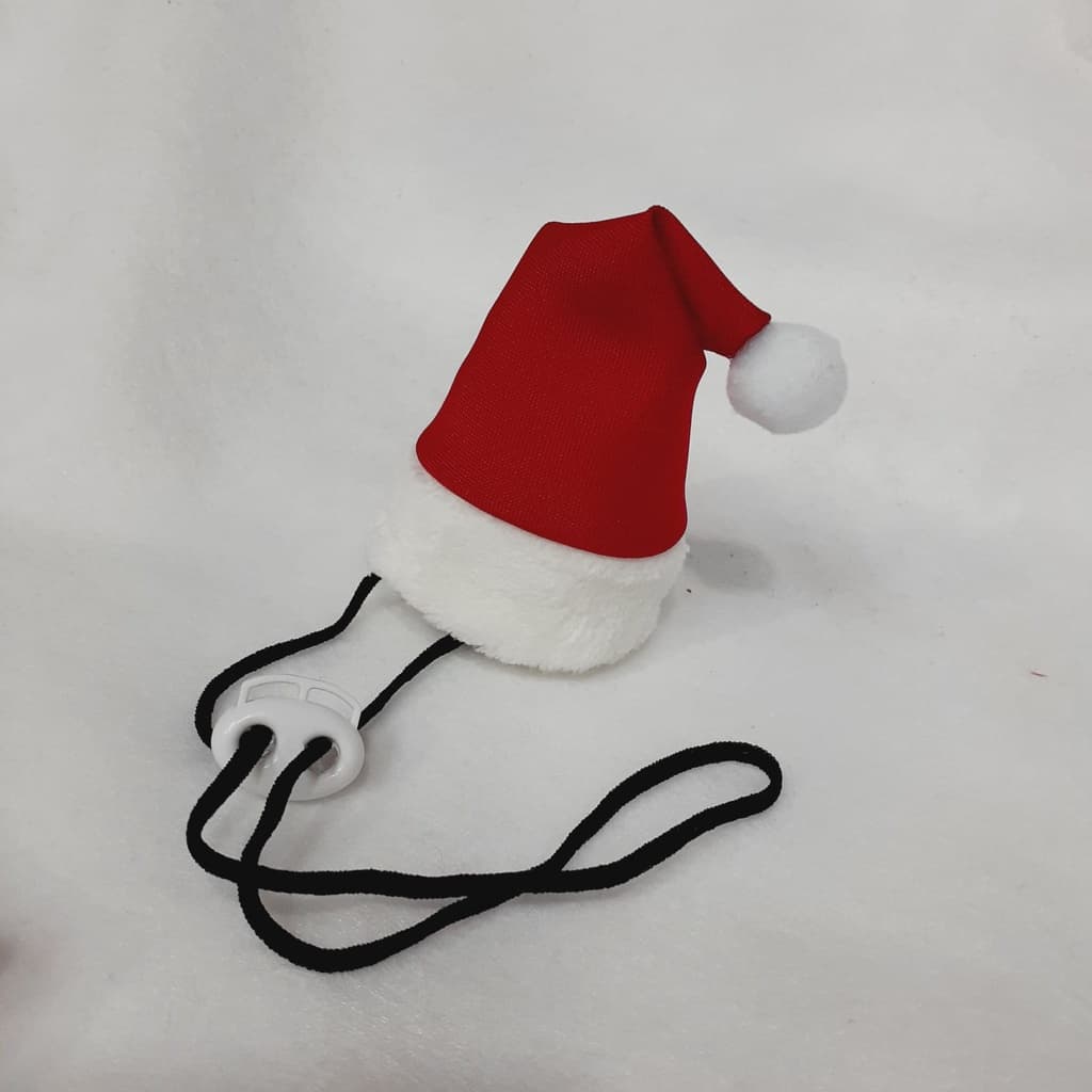 Gorro Papai Noel e Mamãe Noel cães e gatos Pet Banho Tosa