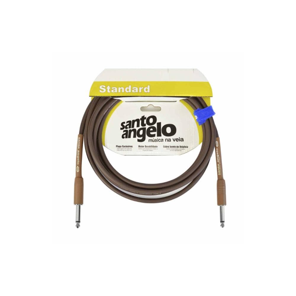 Cabo P10 X P10l violão guitarra Santo Angelo Acoustic L Series - 10ft / 3.05m