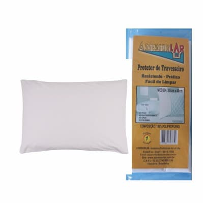Protetor Capa Para Travesseiro 65x45