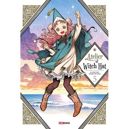 Manga: Atelier of Witch Hat Vol.05 Panini NOVO E EM PORTUGUÊS