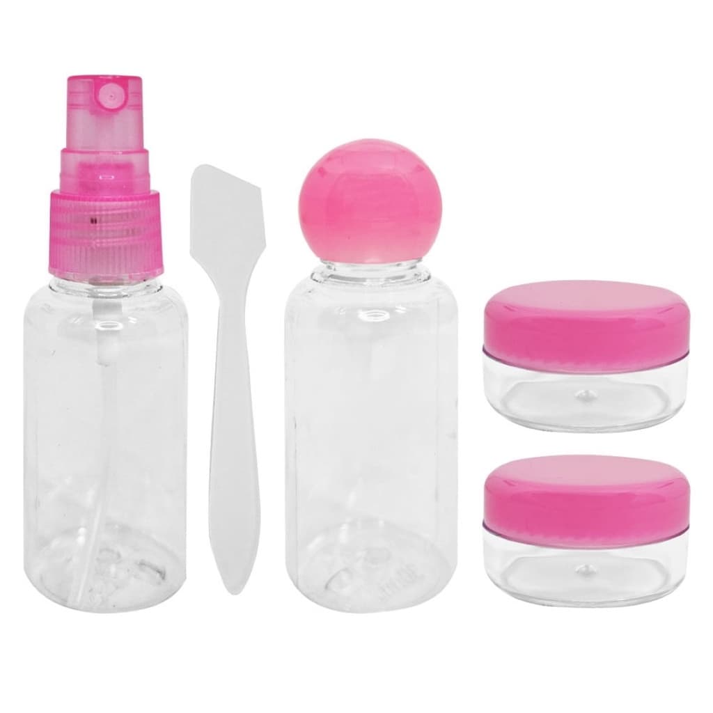 Kit Viagem Art Beauty Rosa 5 Peças