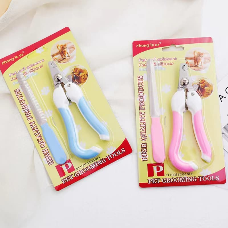 KIT Alicate E Lixa Para PET- Alicate Para Unhas De Cães E Gato