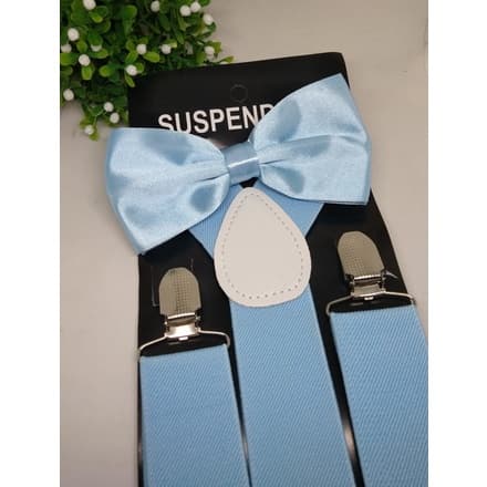kit suspensorio para criança azul bebe