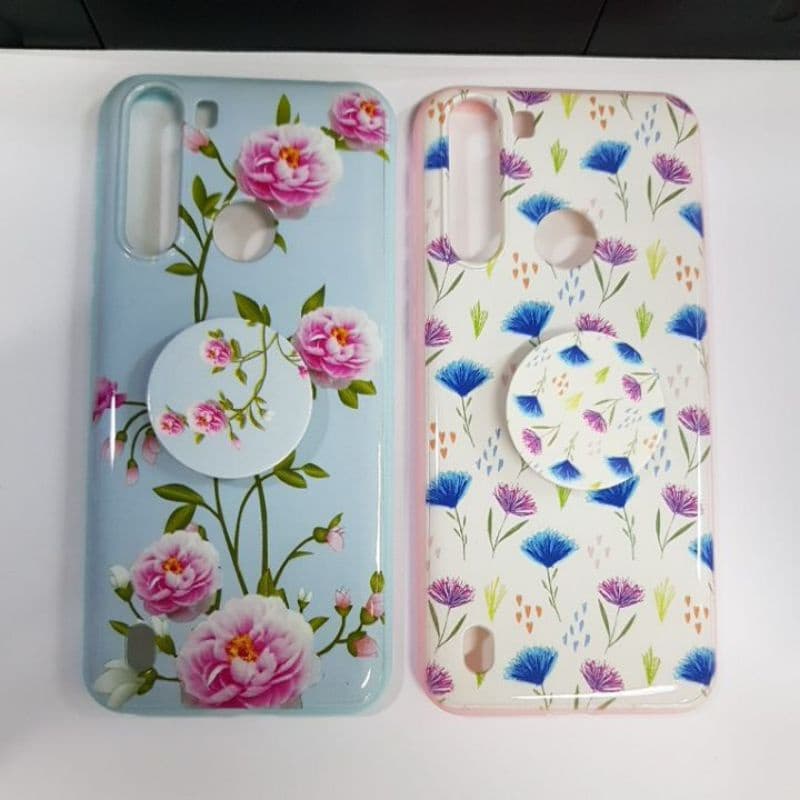 capa de celular para Motorola moto G8power lite acompanha 1 suporte de mão
