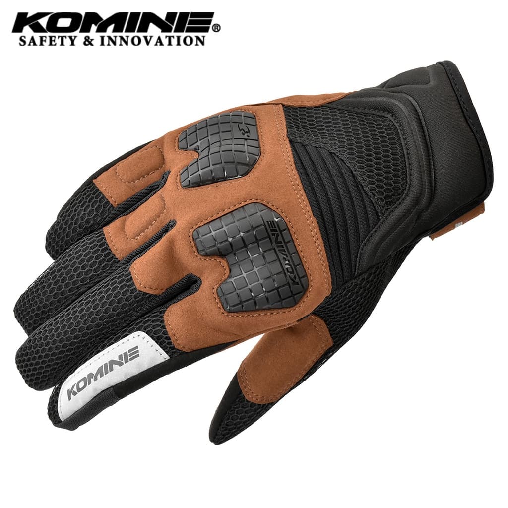Nova Chegada KOMINE GK250 3D Malha Proteger Luvas Tela De Toque Da Motocicleta