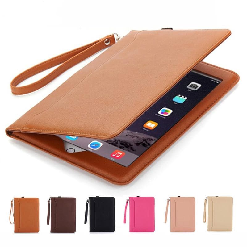 Capa Flip De Couro Pu Com Suporte Para Apple Ipad Pro 11 2020 2nd 12.9 10.2 7th 9.7 2018 Air 2 1 3 Mini 5