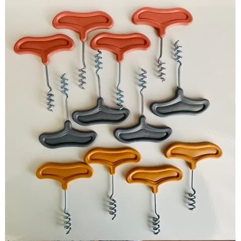 Saca Rolha - Cabo Plástico Kit Com 24 Pçs