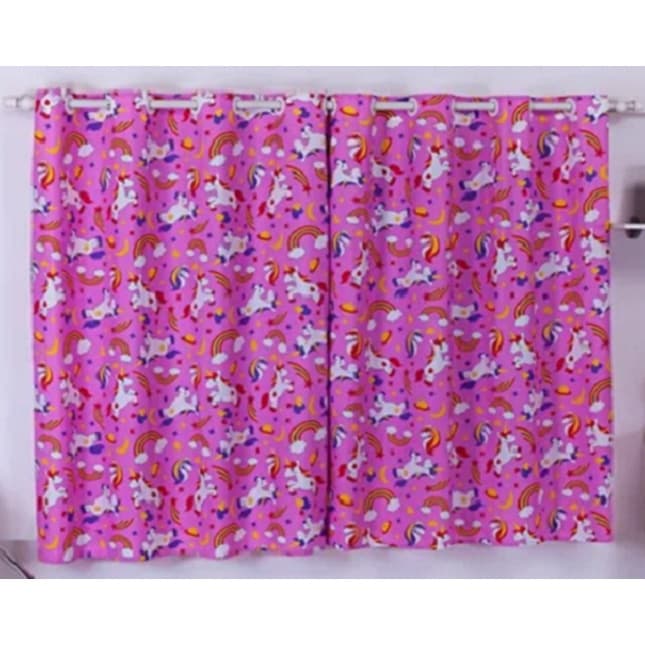 Cortina Infantil Estampada 2.00 x 1.50  A Pronta Entrega