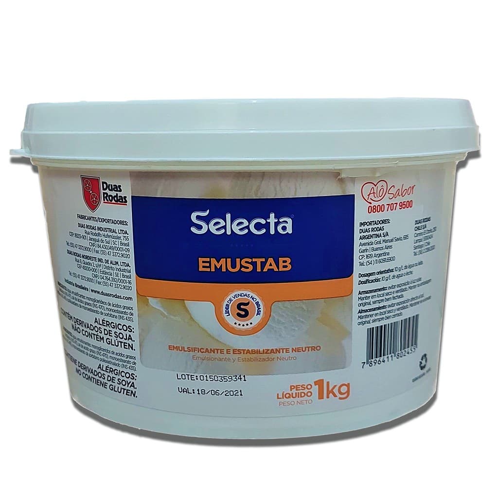 EMUSTAB EMULSIFICANTE POTE 1KG SELECTA