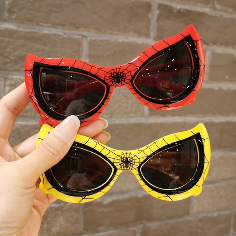 Óculos De Sol Infantil Homem-Aranha Com Proteção UV E Desenho