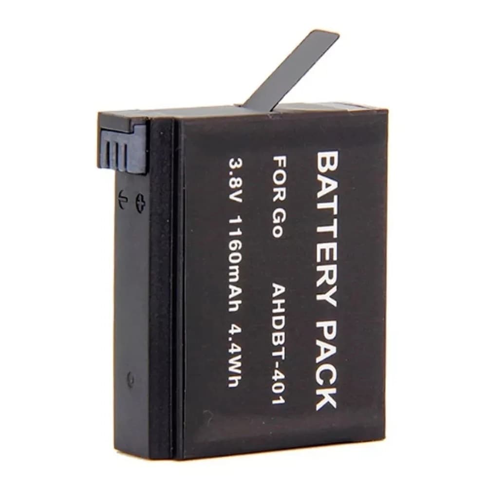 Bateria Para Gopro Hero4 Silver 4K 3.8V 1160Mah Ahdbt-401