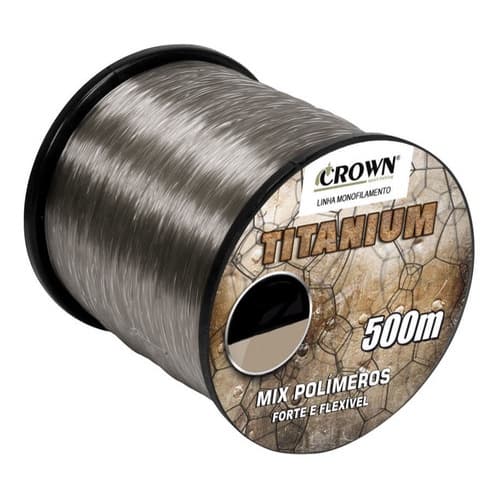 Linha Titanium 0,40Mm 500Mtr - Crown