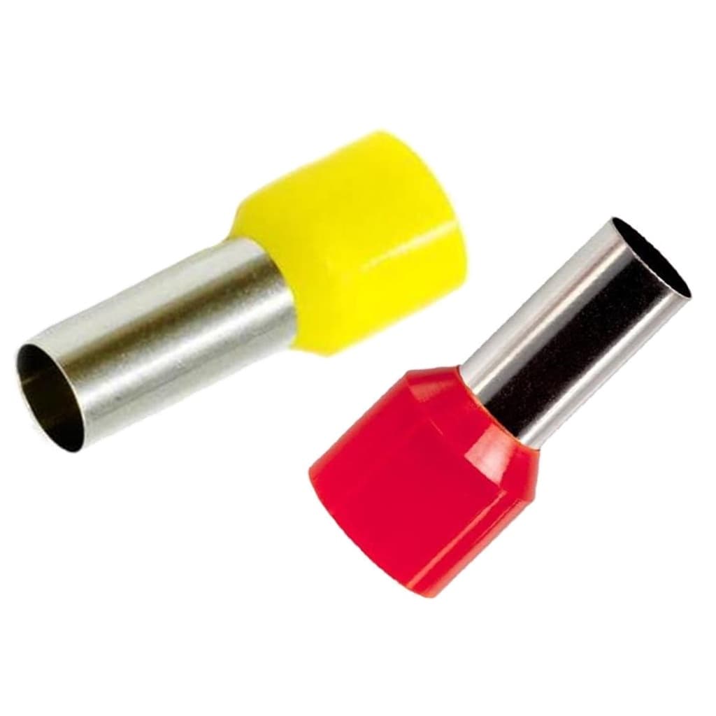 200X Terminal Tubular Ilhos 6mm 6,0mm / 10mm 10,0mm 200pçs