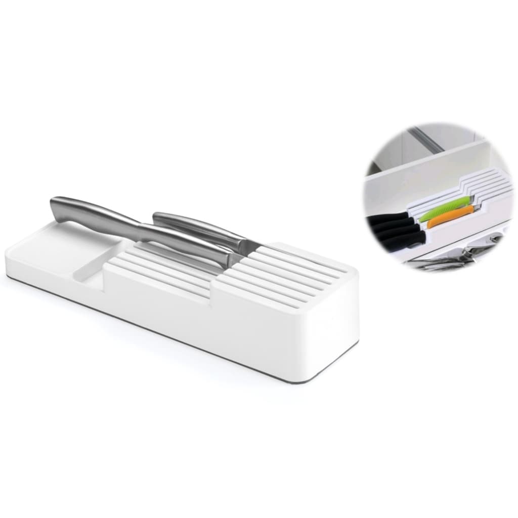 Porta Facas de Gaveta Organizador de Facas de Gaveta com Divisórias Arthi 5312 Promoção