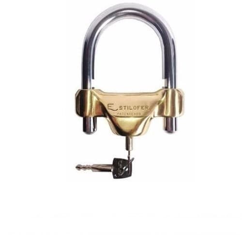 Cadeado Forte Tetra Estilofer Ctc 135mm, Portão Moto Barco