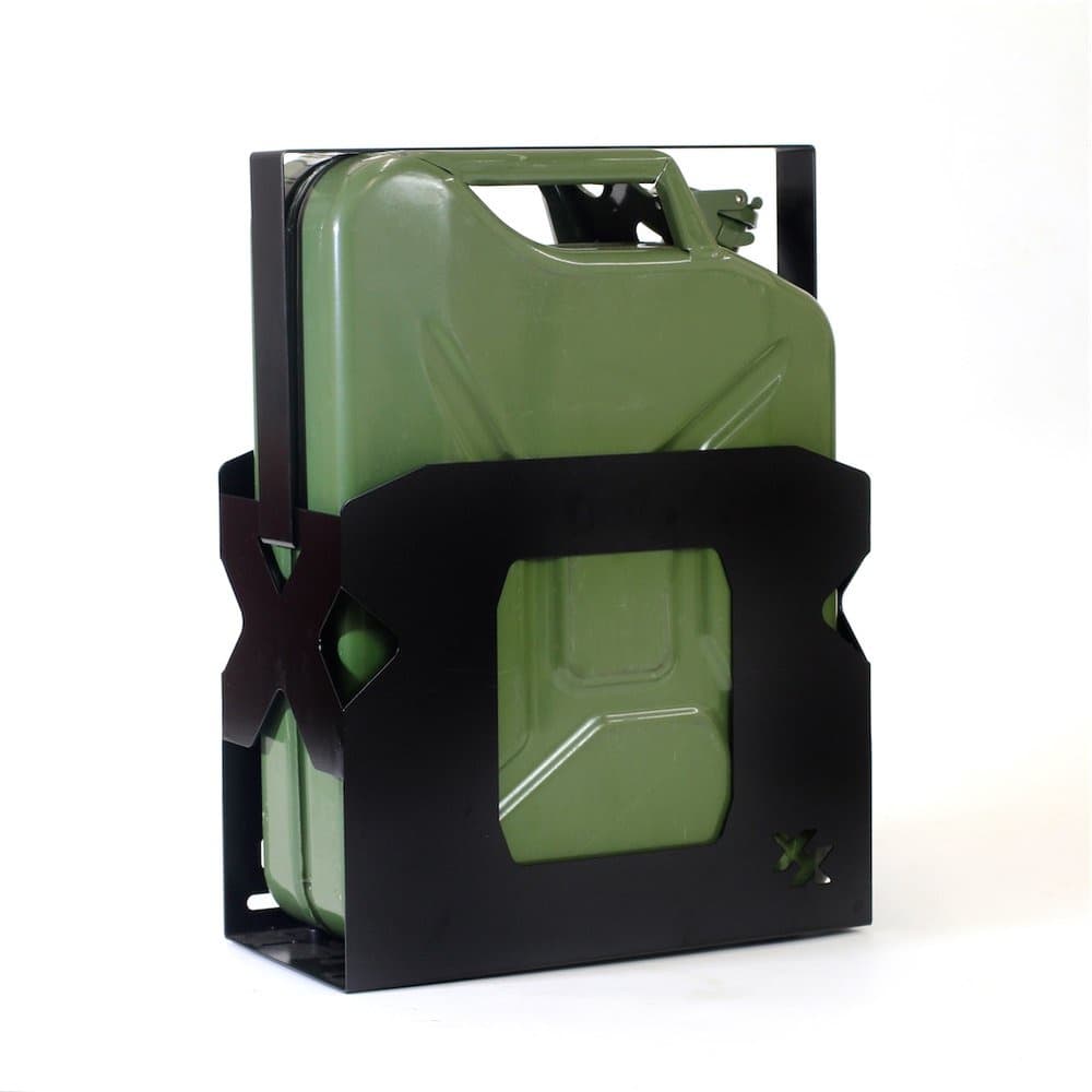 Suporte de Galão Combustível 20L - Aço - Com Tranca - XX