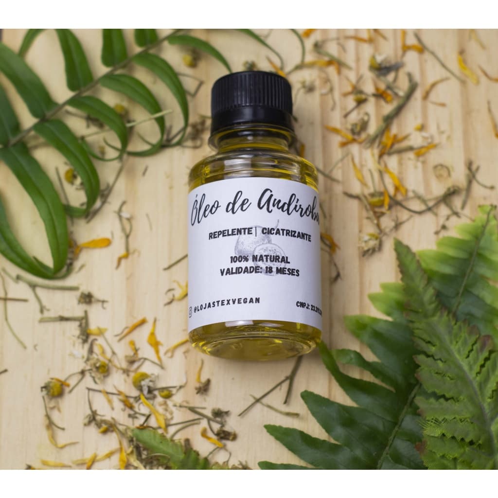 Óleo Vegetal de Andiroba | Cicatrizante, Reduz Dores e Repelente - 100% Natural e Puro Stex Vegan