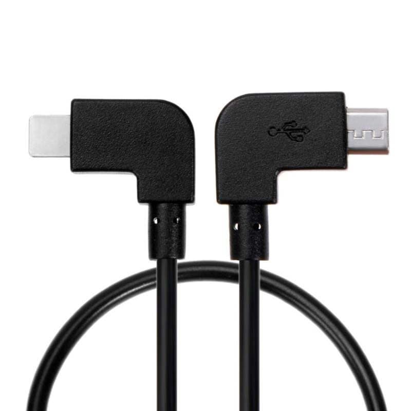 Cabo OTG para Controle Remoto do Drone Micro USB x Lightning