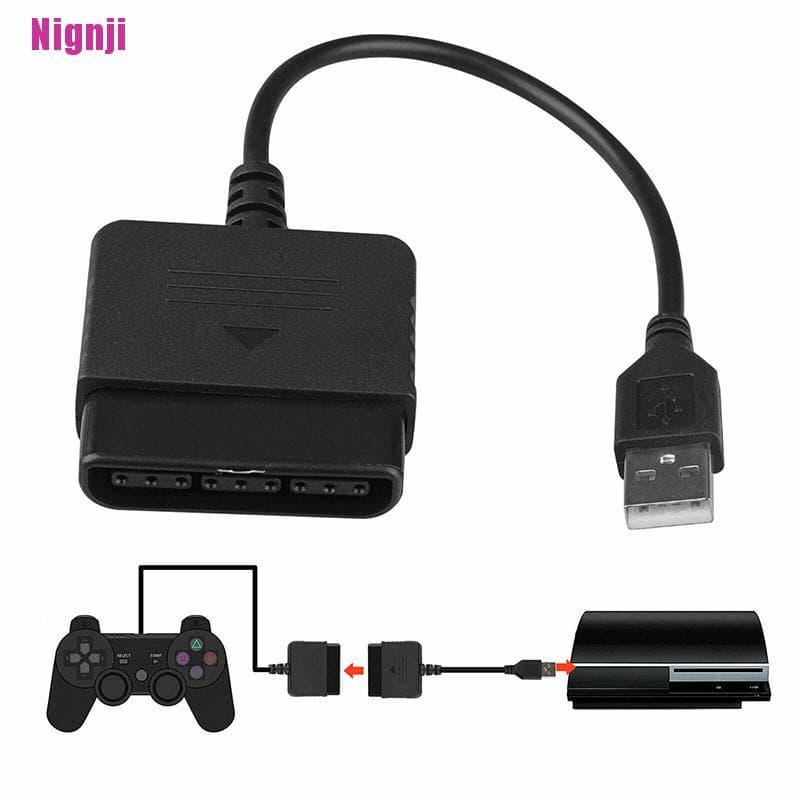 [Adaptador Controlador De PS2 Para PS3 PlayStation 2 Cabo USB PC