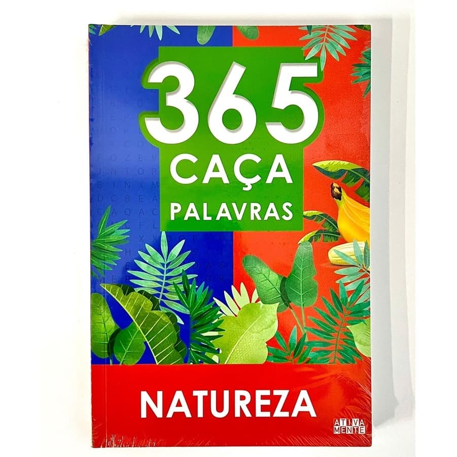 Livro 365 Caça Palavras Natureza Mais de 5000 Palavras