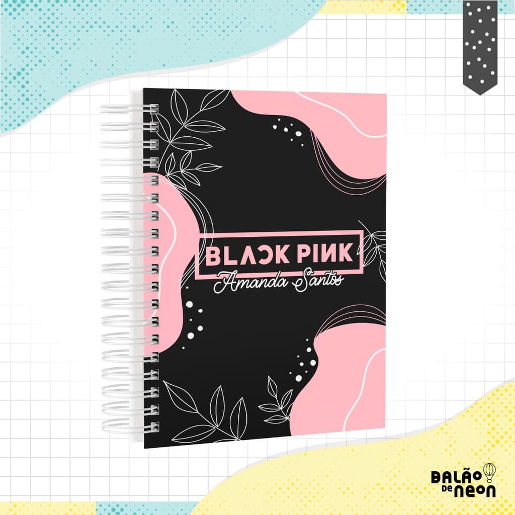Caderno Kpop - Black Pink