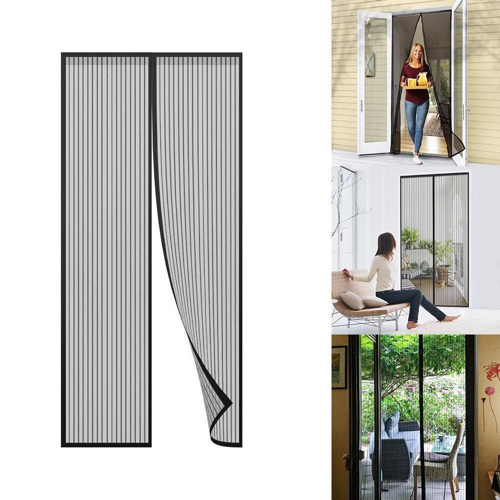 Cortina Tela de Protecao Contra Insetos Com Ima Magic Mesh
