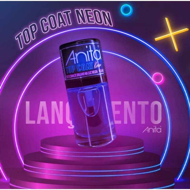 Top Coat Neon Anita esmaltes