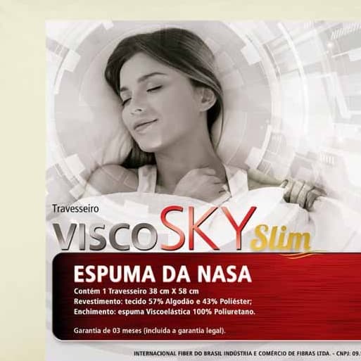 Travesseiro nasa kit 2 travesseiros em promocao  travesseiro visco elástico nasa antialérgico antiácido