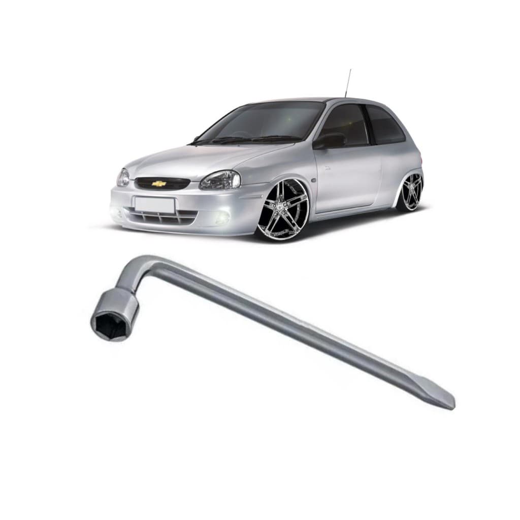 Chave De Roda Modelo L 17mm Chevrolet Corsa Original