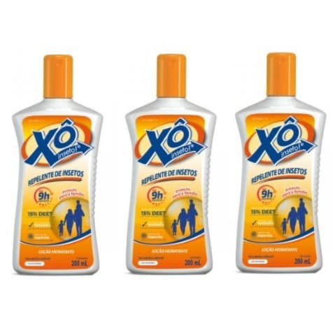 Kit 3 Repelentes Loção Xô Inseto Loçao Hidratante (creme) Cimed 200ml.