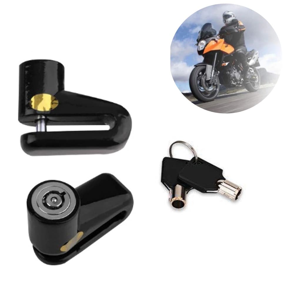 Trava Moto Disco Antifurto Universal Freio Segurança Cadeado