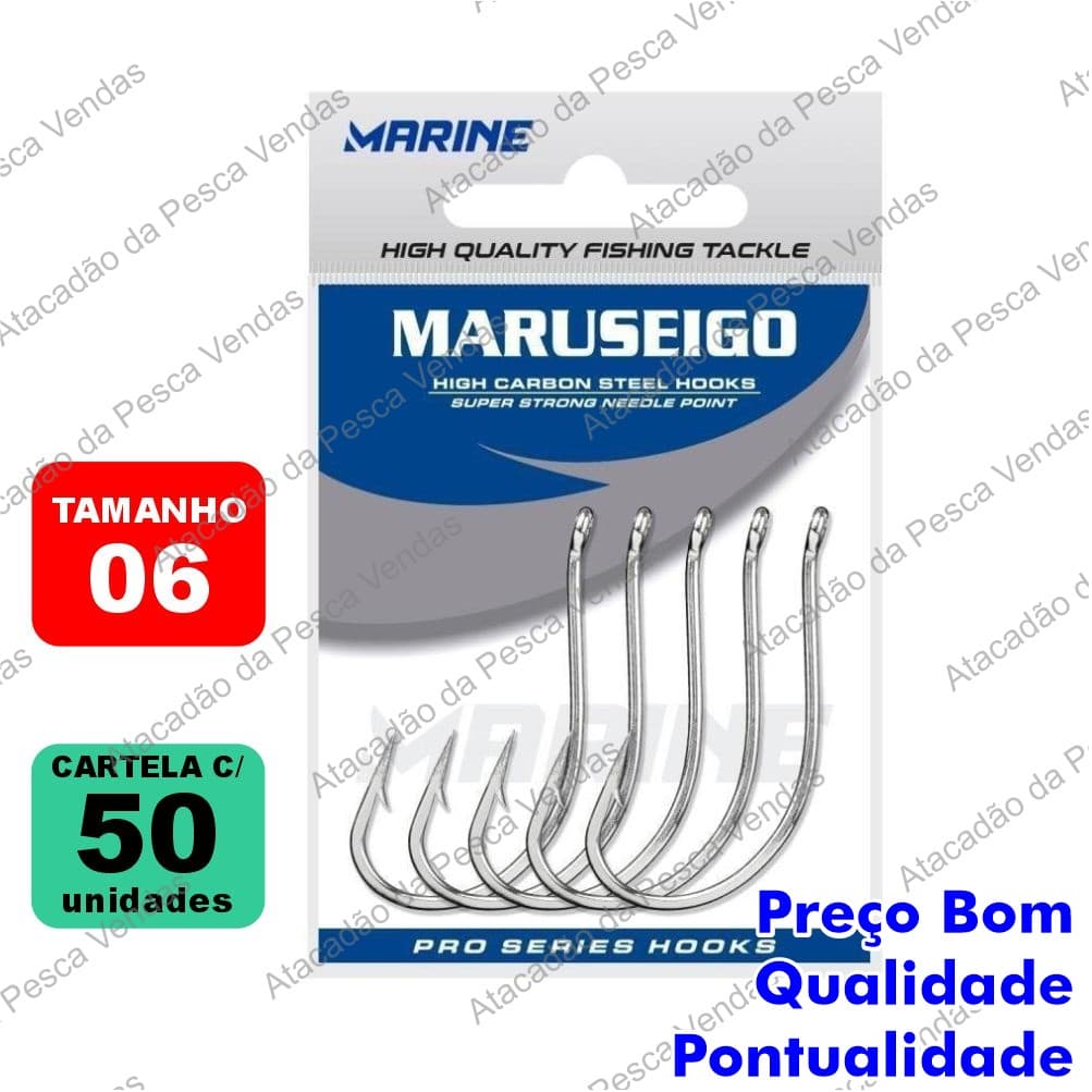 Anzol Maruseigo Nickel - Marine Sports