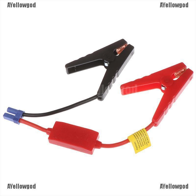 Ayellowgod Cabo De Reforço Jumper Braçadeira Carro Bateria Jump Starter Evitar Carga Reversa