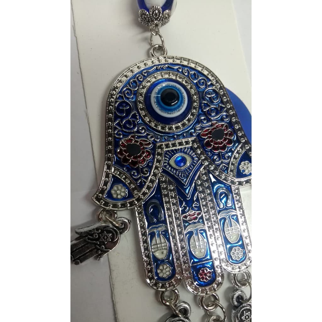 Olho Grego E Mão De Fátima Junto Enfeite Lindo Maravilhoso