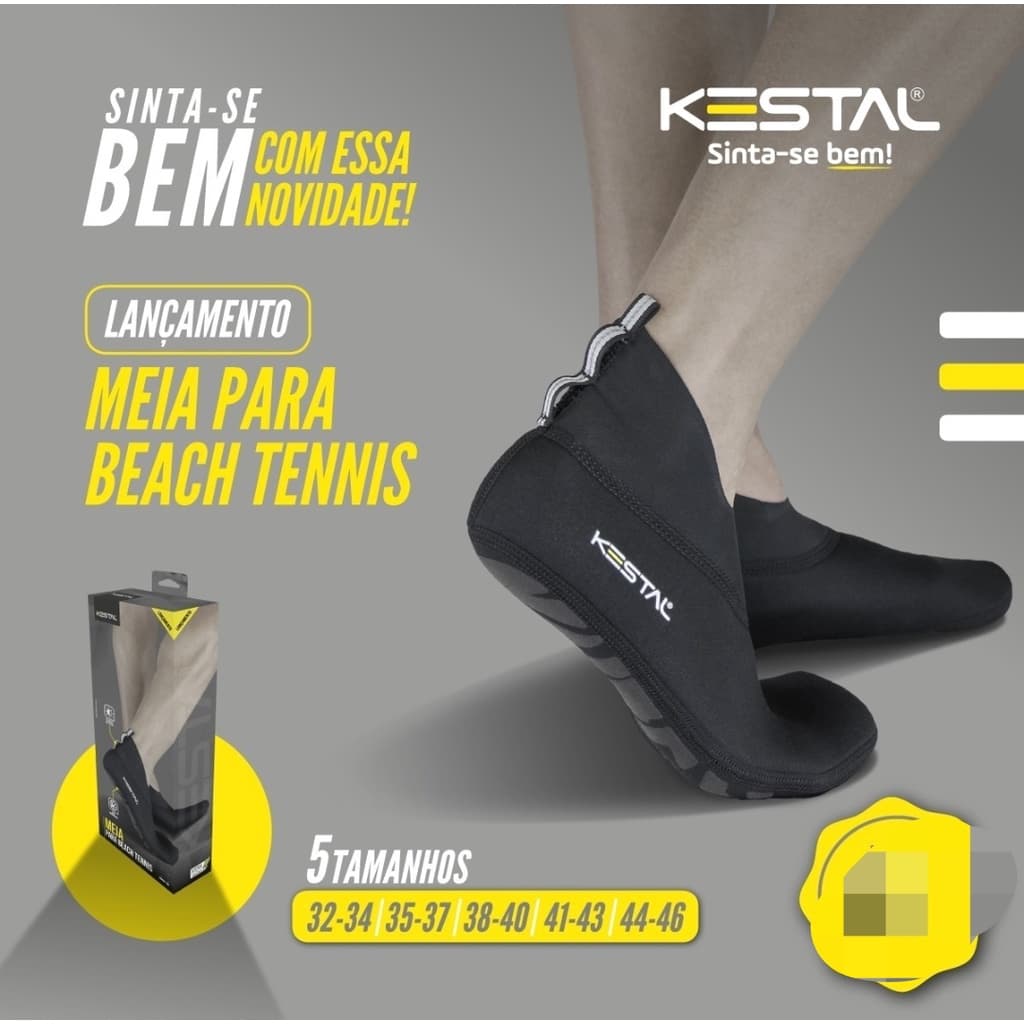 Sapatilha De Neoprene Para Vôlei De Praia Beach Tênis Kestal