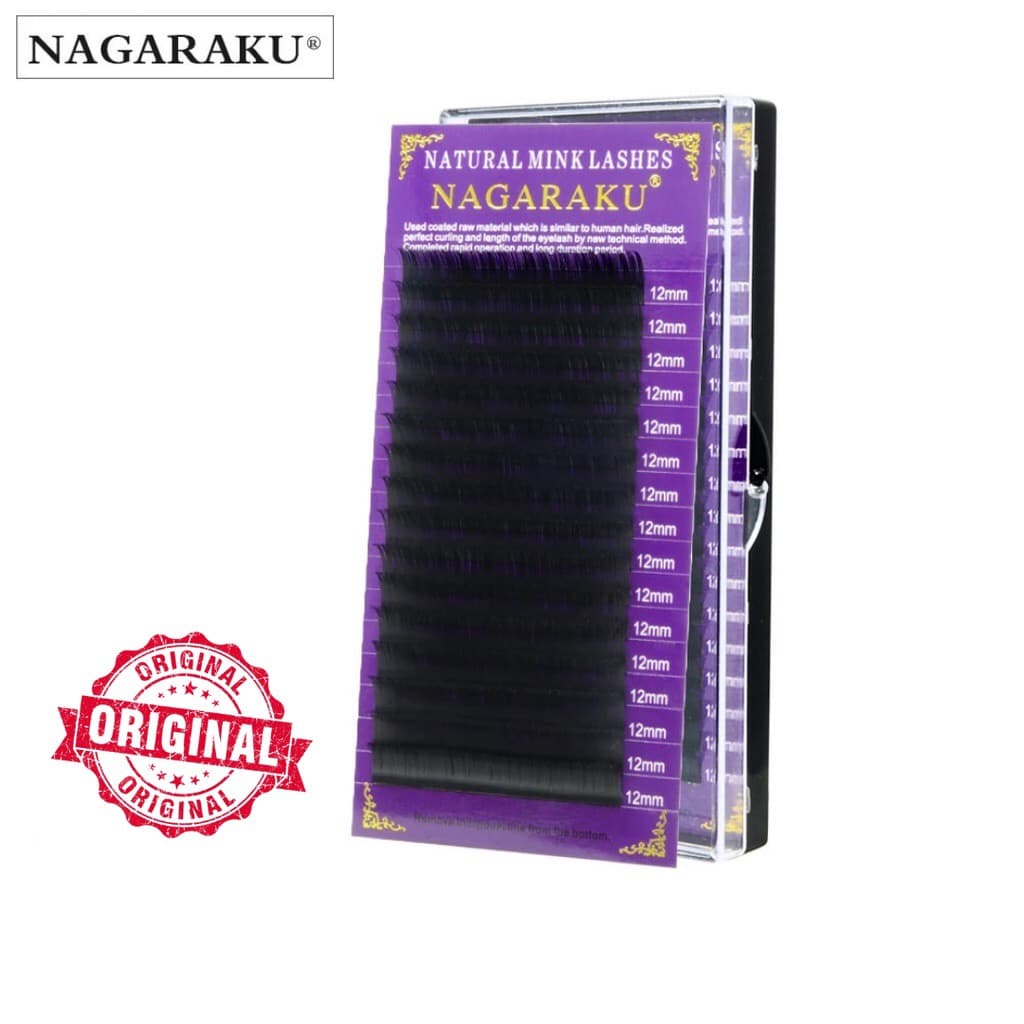 Cílios Nagaraku 0,07 C e D Volume Russo - Original