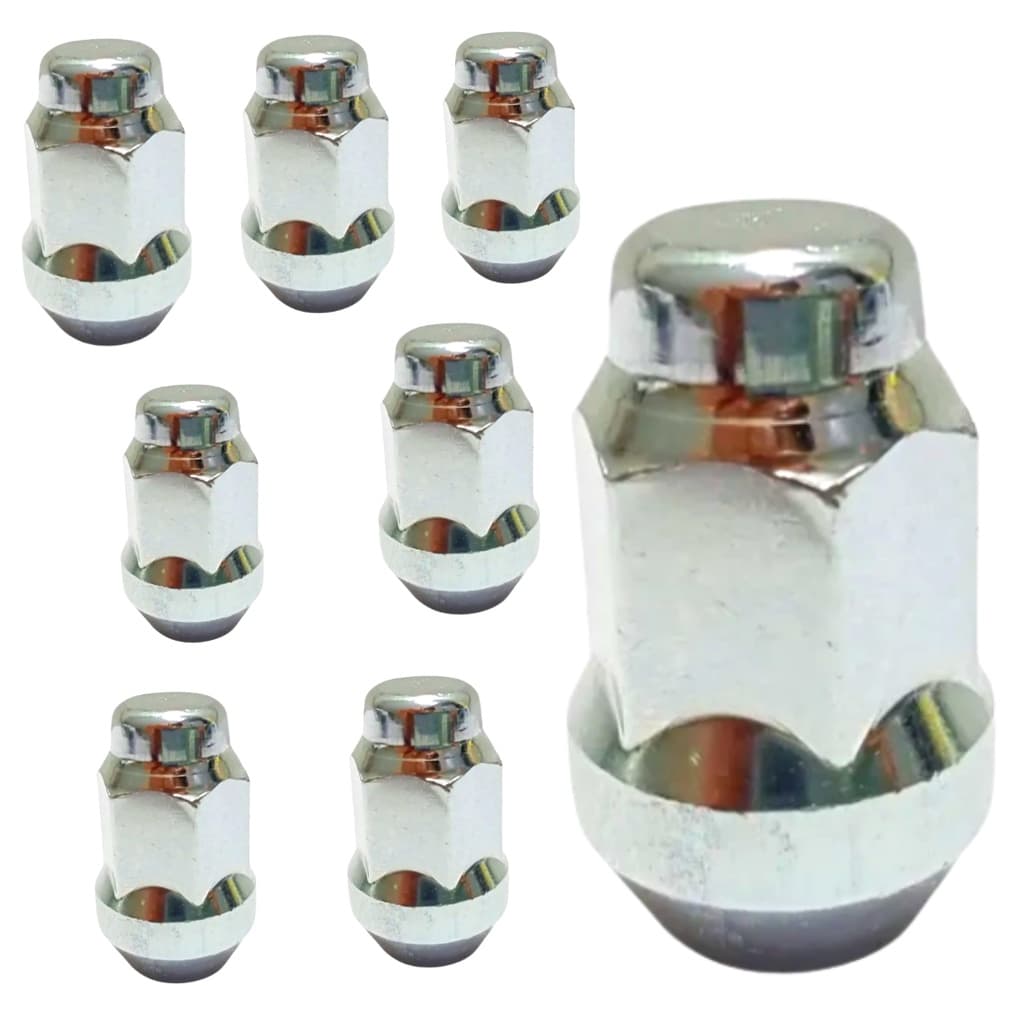 8 Porca Roda Cromada Captiva S10 Tracker Onix Prisma Cobalt