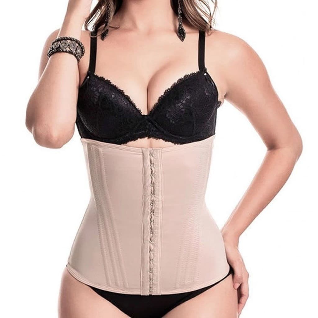 Cinta Faixa Modeladora e Redutora Com 12 Barbatanas Unissex B29