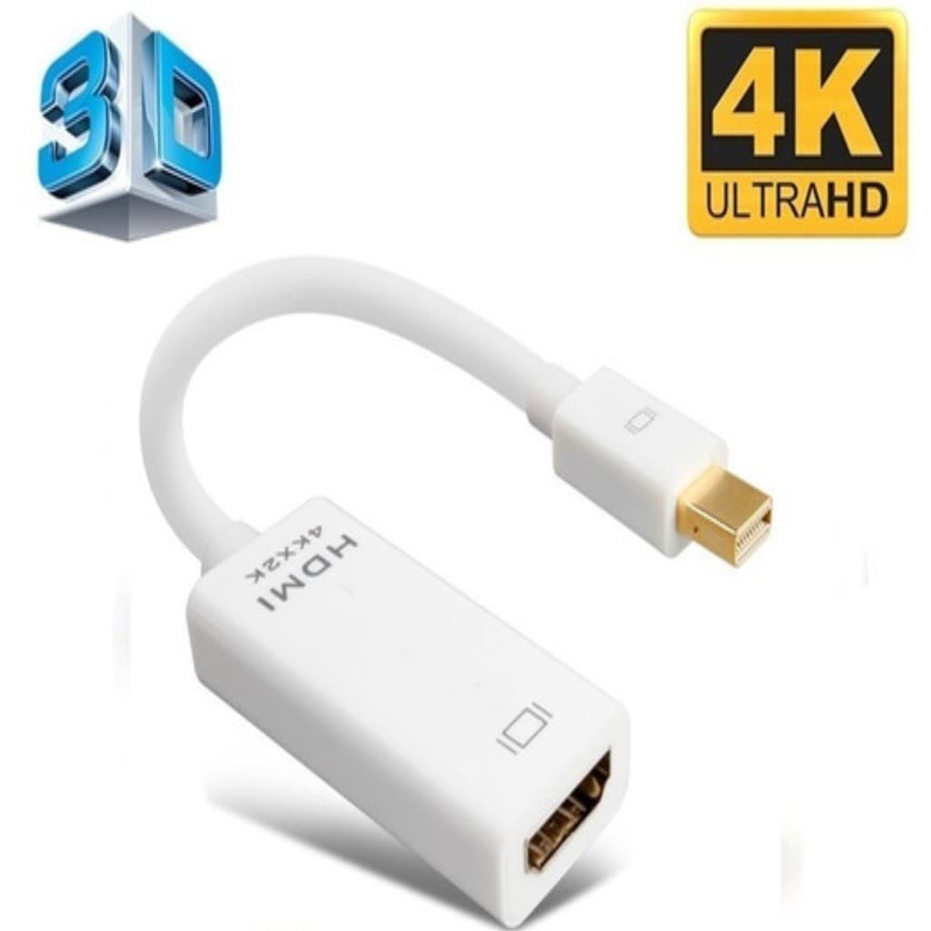 4k / 2k 60hz Ultra Cabo Cabo Adaptador Mini Displayport Thunderbolt Para Hdmi Macbook