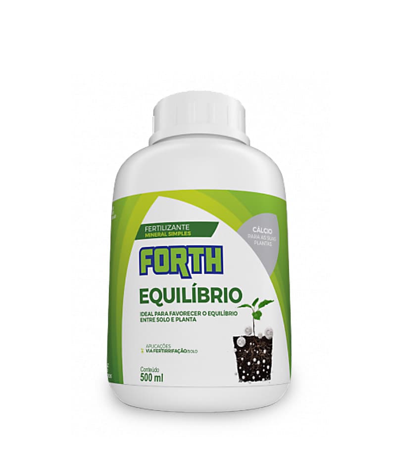Forth Equilíbrio 500 ml - Adubo via solo concentrado - Cálcio para suas plantas