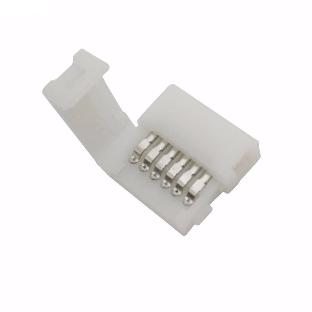 Conector Emenda Rápida Para Fita De Led 6 Vias 12mm Rgbww