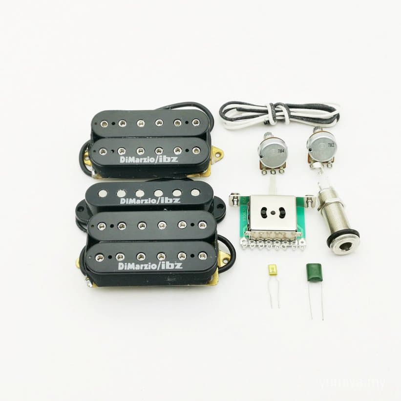 Pickup De Guitarra Preta Ibanez Dimarzio Alnico5 RG2550/RG2570 HSH Elétrica N/M/B 1 Conjunto